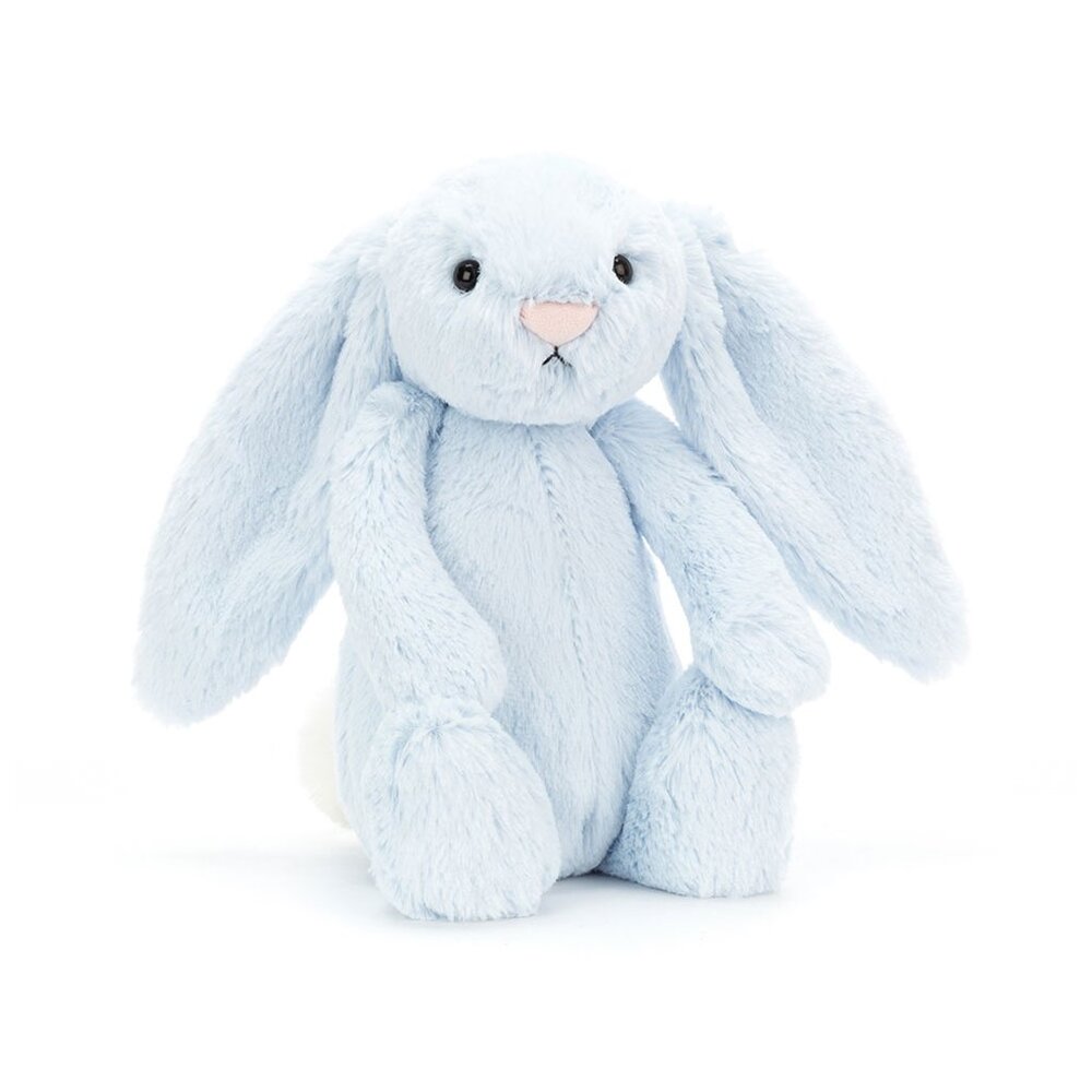 Jellycat BASHFUL BLUE BUNNY Authentic US seller in-hand HTF out of stock NWT med